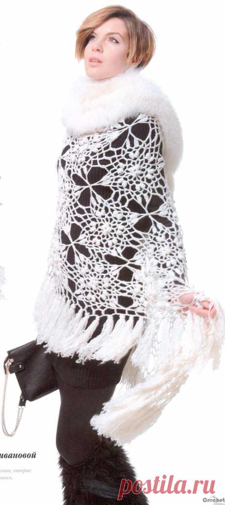 Crochet Shawl With Big Motifs ❤️ MyCrochetPattern Stylish handmade Crochet Shawl With Big Motifs is a great gift to a woman. At Mycrochetpattern you can find easy to understand tutorial on how to crochet this beautiful pattern, techniques used, necessary thread and hooks and video guide for this crochet pattern. We even made a research to find the best deals of high quality […]