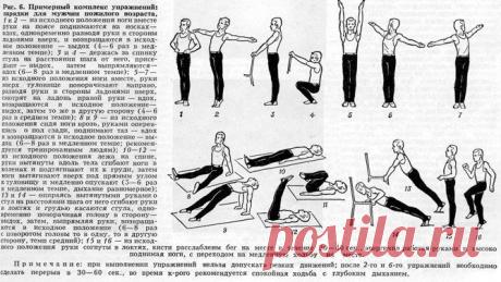 Утренняя зарядка в картинках!