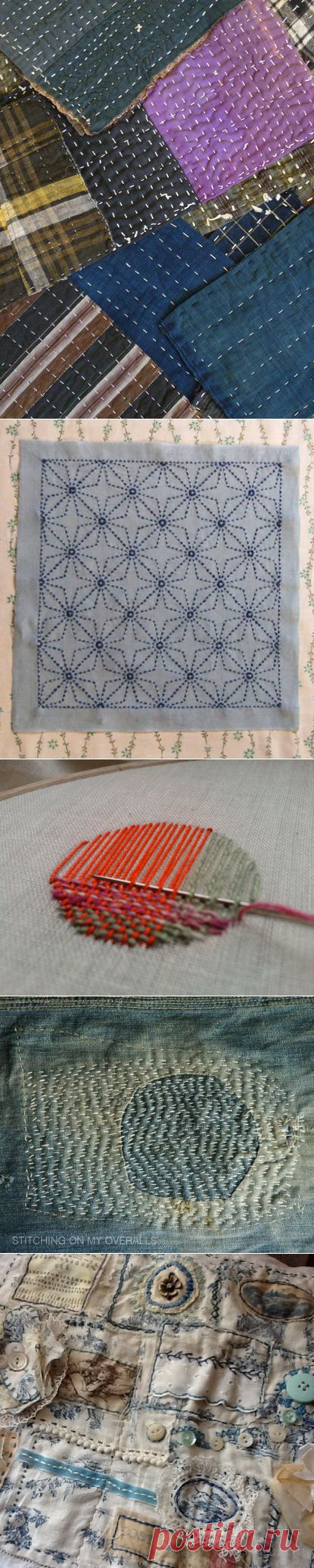 Японские заплатки - штопка