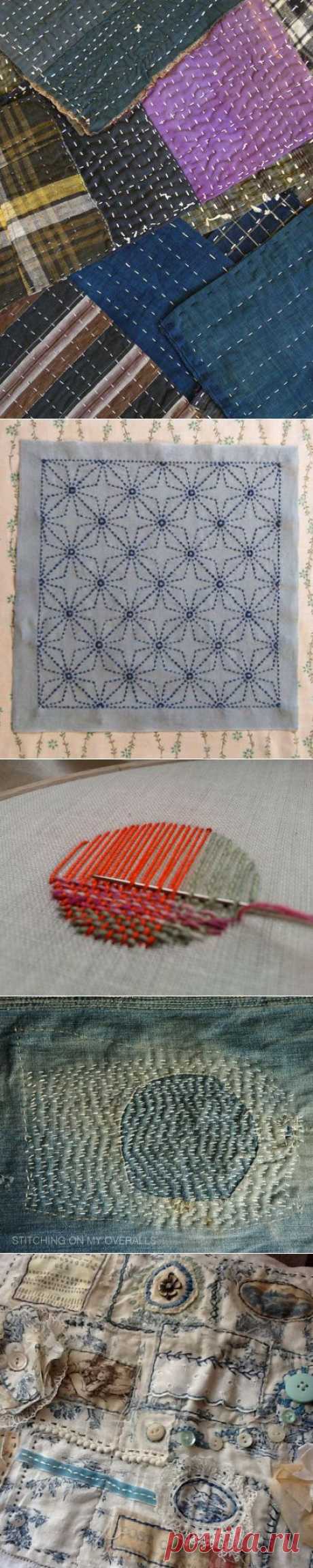 Японские заплатки - штопка