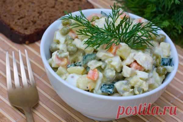 Как приготовить оливье — Домашняя кулинария