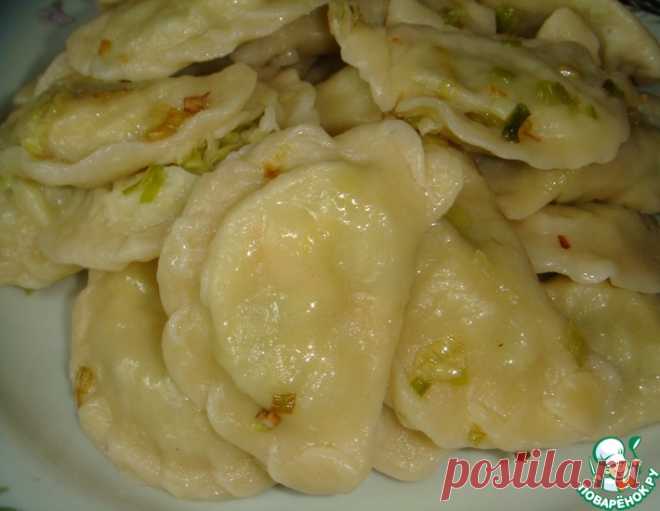 Вареники с капустой 