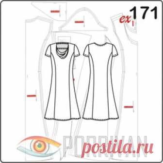 2 выкройки платья годе для лета - Porrivan 2 выкройки платьев годе, которые вы можете скачать в этом материале, не являются вечерними моделями. Это два превосходных летних платья, построенные с