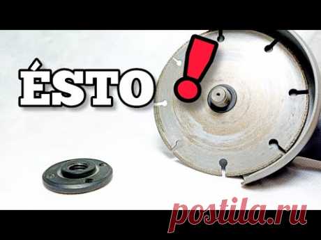 es el FIN del DISCO ABRASIVO ?  para AMOLADORA ANGULAR