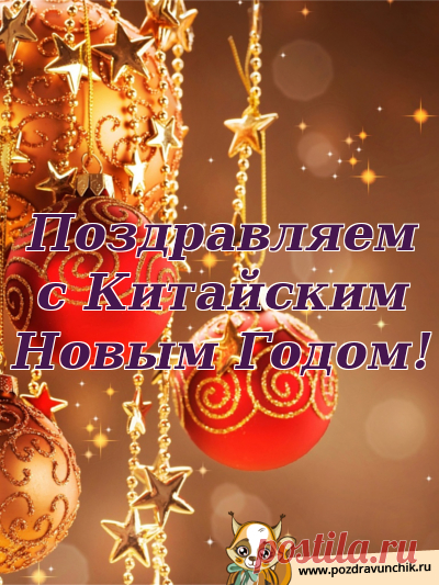 Новый к нам сейчас хозяин
На ближайший год зайдет,
Все сегодня отмечаем
Мы Китайский Новый Год.