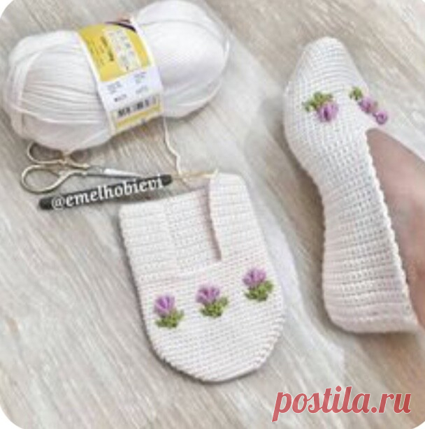 Следки. Крючком