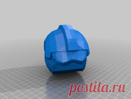 Xwing pilot Helmet Mk1 by Jace1969 An old file from my Pepakura making days that I discovered in Pepakura Designer you can export to .OBJ and in "Windows 10 3DBuilder or 123Design" export to .STL. Unfortunately I don't have the skills yet to improve further on the model, but maybe someone out there would like to tidy it up. Please upload it back as a remix if you do take the time to clean it up.
Please note this was originally uploaded to the net as a free down load. So I ...