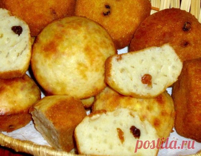 Кексы с начинкой – кулинарный рецепт