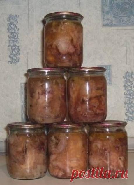 Автоклав бытовой (самоделка). - Консервы из мяса птицы.