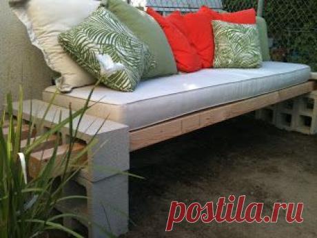The Basement: DIY Outdoor Bench - in less than an hour