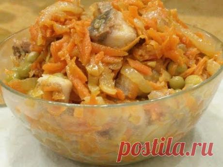 Попробуйте, и Вы Обалдеете Как это Вкусно.Салат - Закуска из Селедки.Литовский салат.Herring Snack - YouTube