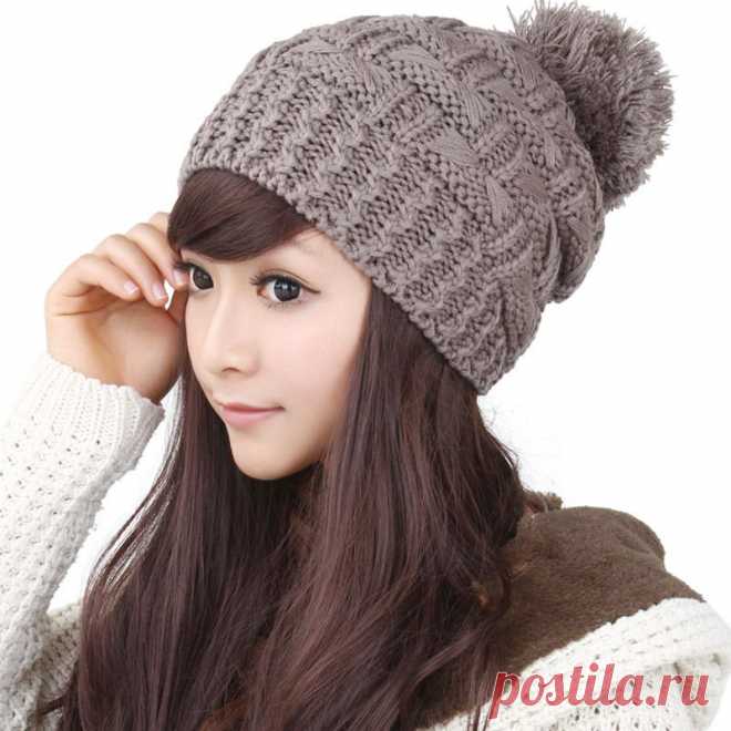 cap female Picture - More Detailed Picture about Fashion Women's Winter Warm Knitted Wool Beanie Girl Autumn Hat Crochet Caps Free Shipping YP0505 015 Picture in Skullies & Beanies from Yopoon China Co., Ltd. | Aliexpress.com | Alibaba Group