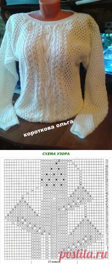 Симпатичная кофта.