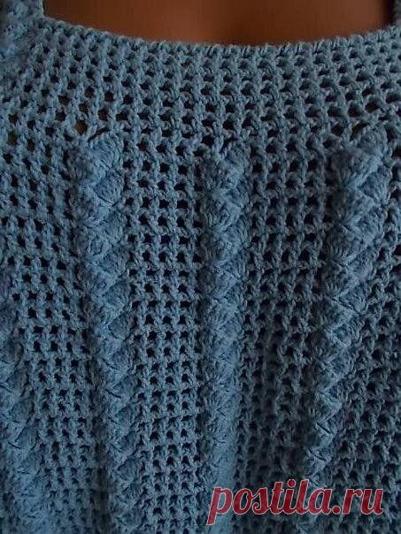 Туника крючком