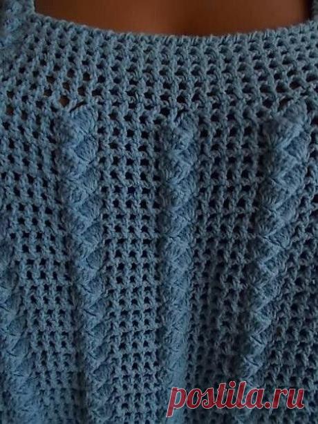 Туника крючком