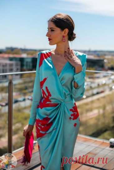 Элегантные платья необычного кроя