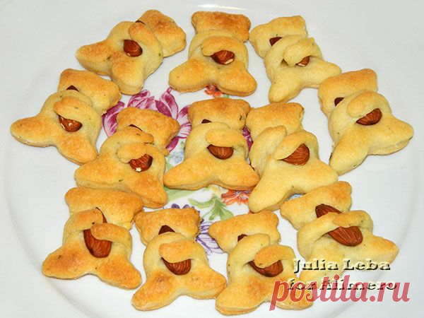 Печенье "Мишки с орехами" | Ваши любимые рецепты