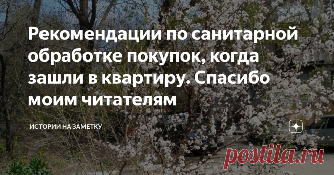 Рекомендации по санитарной обработке покупок, когда зашли в квартиру. Спасибо моим читателям Здравствуйте!
В своей прошлой статье я поделилась своими способами санитарной обработки покупок в наше непростое время.
Фото автора статьи
В комментариях развернулась широкая беседа с личными советами и наблюдениями. Еще хочу заметить, что подавляющее большинство комментариев доброжелательное. Спасибо всем!