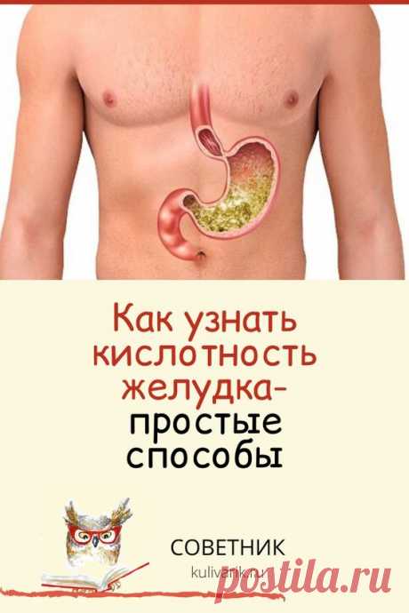 Как узнать кислотность желудка: простые способы