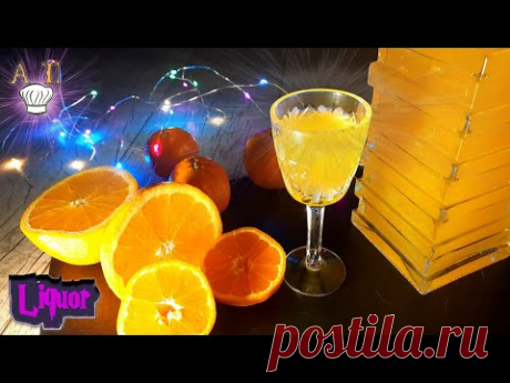 🍹🍹Праздничный НОВОГОДНИЙ МАНДАРИНОВЫЙ ЛИКЁР. Рецепт настойки из мандаринов  в домашних условиях🍹🍹