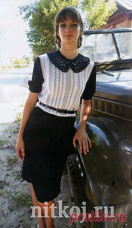Вязаное платье «Возращения домой» &amp;raquo; Ниткой - вязаные вещи для вашего дома, вязание крючком, вязание спицами, схемы вязания