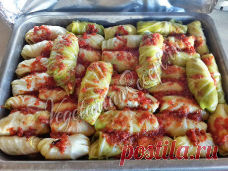 Голубцы без мяса - рецепт с фото пошагово
