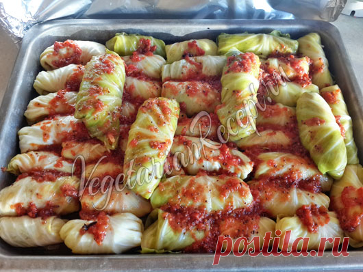 Голубцы без мяса - рецепт с фото пошагово