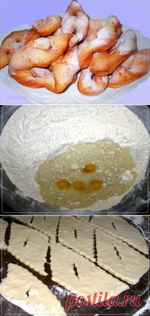 Хрустики на кефире |