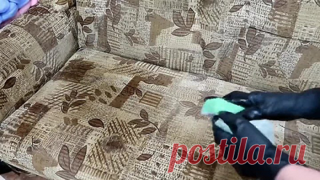 НЕВЕРОЯТНО, очищаю ДИВАН от шерсти без ПЫЛЕСОСА! Работает на УРА!