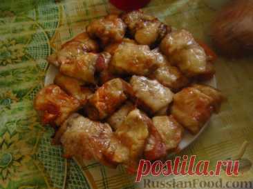 Рецепт: Рулетики из баклажанов с начинкой, в томатном соусе на RussianFood.com