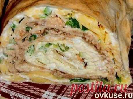 Рулет &quot;Мимоза&quot; - Простые рецепты Овкусе.ру