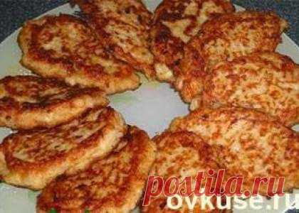 Капустные оладьи (постное блюдо)