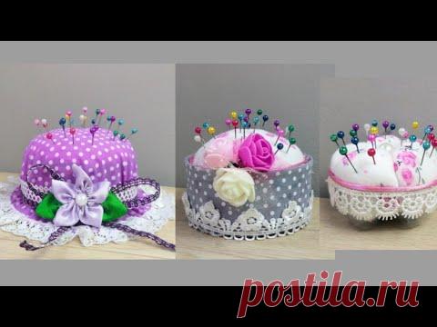 3 Ideas Para Hacer PORTA ALFILERES Con material reciclado.