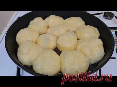 Все в Шоке от Этого теста!Без Дрожжей за 10 минут!Воздушные Баурсаки. Пышки на Кефире!