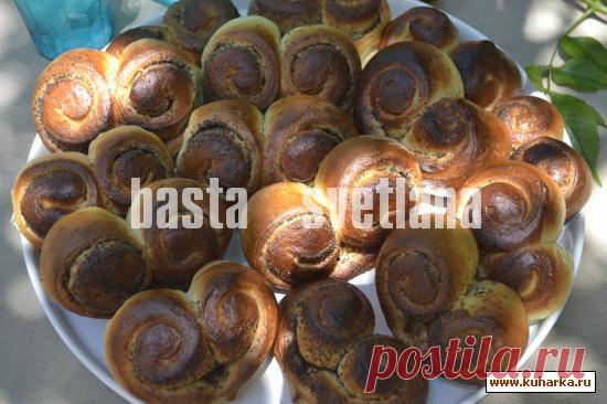 Рецепт: Корично-маковые плюшки