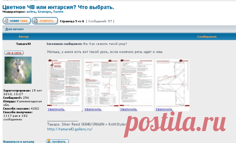 Форум журнала "Любо-Дело" • Просмотр темы - Цветное ЧВ или интарсия? Что выбрать.