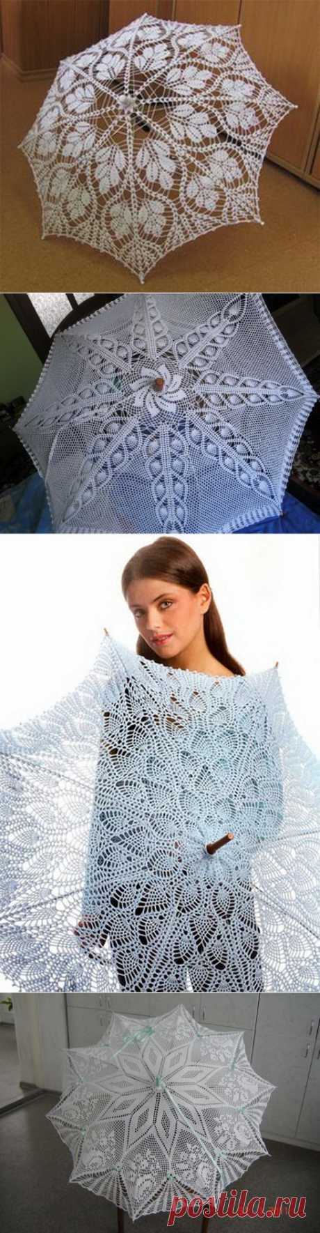 АЖУРНЫЕ ЗОНТИКИ И СХЕМЫ.