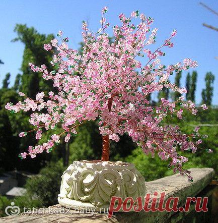 Плетем он-лайн сакуру / Мастерклассы