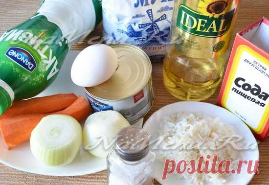 Рыбный пирог: рецепт простой и быстрый из консервы