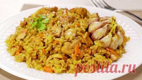 ПЛОВ С КУРИЦЕЙ - рассыпчатый рис и нежные кусочки мяса. Рецепт от Всегда Вкусно! | Всегда Вкусно! Видео рецепты  | Дзен