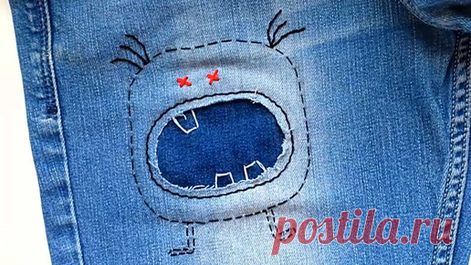 9 идей забавных заплаток на джинсы. Я показываю идеи! Если у Вас возникает ощущение, что швы на заплатках не достаточно надежные, то никто не мешает Вам сделать швы более надежнее, чем…