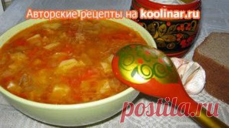 Щи из квашеной капусты со сладким перцем. Рецепт c фото, мы подскажем, как приготовить!