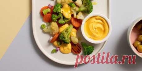 Овощи летнее трио под сырным соусом Рецепт - Овощи летнее трио под сырным соусом - с фото