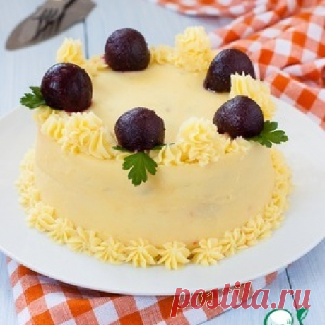 Рецепт на выходные. Мясной закусочный торт