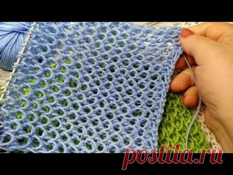 Самый любимый узор спицами.