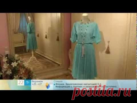151 - Ольга Никишичева. Платье из кружевного трикотажа