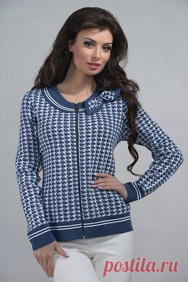 Каталог женской одежды в Москве, красивая женская одежда с бесплатной доставкой цвет - Синий, белый