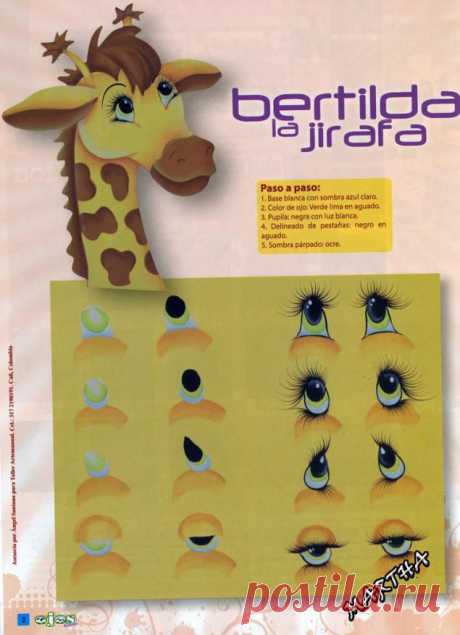 Подробные фото, как нарисовать глазки и лица куклам и зверюшкам - Ярмарка Мастеров - ручная работа, handmade