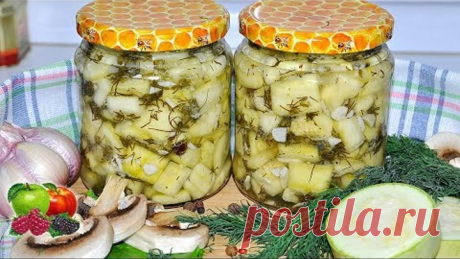 КАБАЧКИ КАК ГРИБЫ ГРУЗДИ НА ЗИМУ. А что, похоже!!! ДО ЧЕГО ЖЕ ВКУСНЫЕ!!! Маринованные кабачки