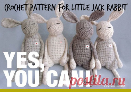 Crochet pattern pour lapin petit héros bricolage par eineIdee